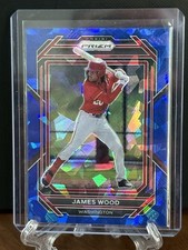 2023 Panini Prizm - James Wood #47 Blue Ice Prizm (RC)