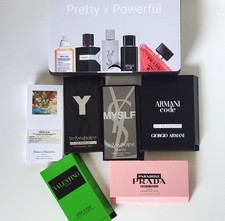 Parfum Proben Set - Discovery Box: PRADA ARMANI YSL  MAISON MARGIELA + VALENTINO