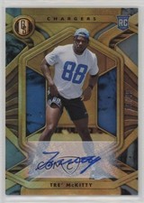 2021 Panini Gold Standard Rookies White Gold 19/49 Tre' McKitty #200 1b3w