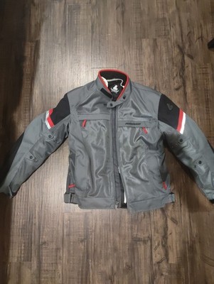 FieldSheer Moto Morph Jacket Size L Mesh Full Armor Back Shoulders Elbow Padded