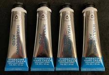 Lot Of 4 - Bath & Body Works  HYALURONIC ACID Hydrating Hand Cream Lotion 1 Oz.