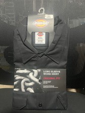 Dickies Premium Work / Casual Wear Shirt Long Sleeve - 65/35 Blend FREE SHIPING 