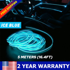 For Ice Blue 5m Usb Line Interior Led Decor Atmosphere Wire Light Strip Bar Lamp For Ice Blue 5m Usb Line Interior Led Decor Atmosphere Wire Light Strip Bar Lamp