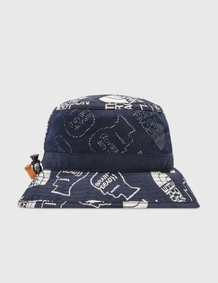 The North Face × Brain Dead Brain Dead X TNF Bucket Hat Navy