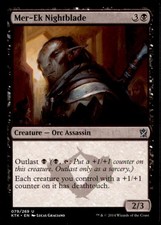 Mer-Ek Nightblade 79 Uncommon Khans of Tarkir Magic: The Gathering Near Mint