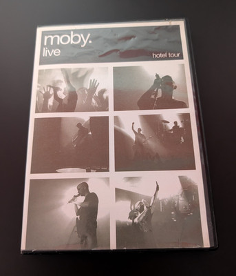 Moby Live - Hotel Tour (DVD, 2006, Bonus CD) 2 discs
