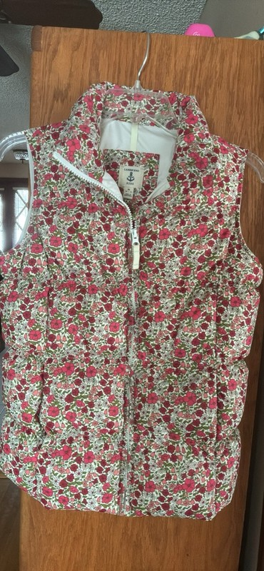 Lands End Kids Puffer Vest Size Medium 10/12