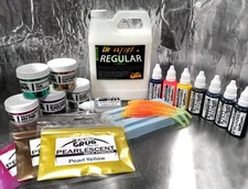 Liquid Plastic SUPER STARTER SET Fluke Mold plastisol fishing lure making kit