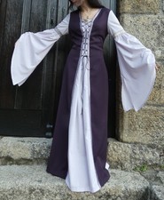 MEDIEVAL CLOTHING, WOMEN'S DRESS, COSTUME, MEDIUM SIZE, HANDMADE.