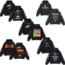 Retro Motocycle Wash Hoodie MotoGP World Champion Enthusiast Apparel Streetwear