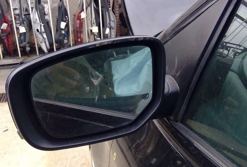 2013 14-16 Dodge Dart Driver LH Side View Mirror in PX8 Black w/ Signal | Heated