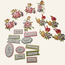 Anna Griffin 26Pc. 3D Embellishment and Sentiment Stickers