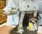 Vintage 1981 Star Wars Kenner AT-AT Walker Complete 1980 Driver Figure Cardback