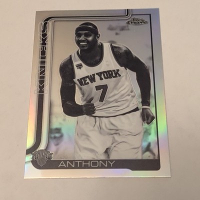 Topps 2025-26 Topps Chrome Negative Refractor Carmelo Anthony #248 Knicks NBA