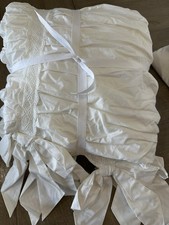 Pottery Barn LoveShackFancy Sweet Ruched Duvet Cover Twin
