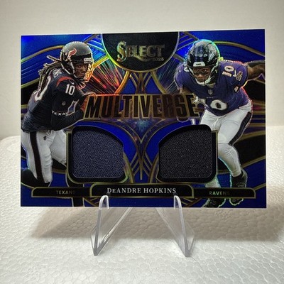 2025 Panini Select #MVJ-DHS DeAndre Hopkins Multiverse Jerseys Blue Prizm