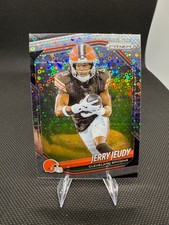 2025 Prizm Jerry Jeudy #146 No Huddle Prizm Silver Disco Cleveland Browns VB61