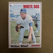 1970 Topps - Wilbur Wood #342