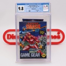 Sega Game Gear SUPER SMASH T.V. TV - CGC GRADED 9.8 A+! NEW & Factory Sealed!