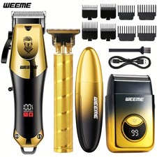 4 in 1 Hair Clippers for Men Professional, Beard Trimmer Shavers Kits  Sets