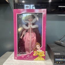 Disney Princess Belle Beauty Porcelain Keepsake Doll 2002 The Brass Key