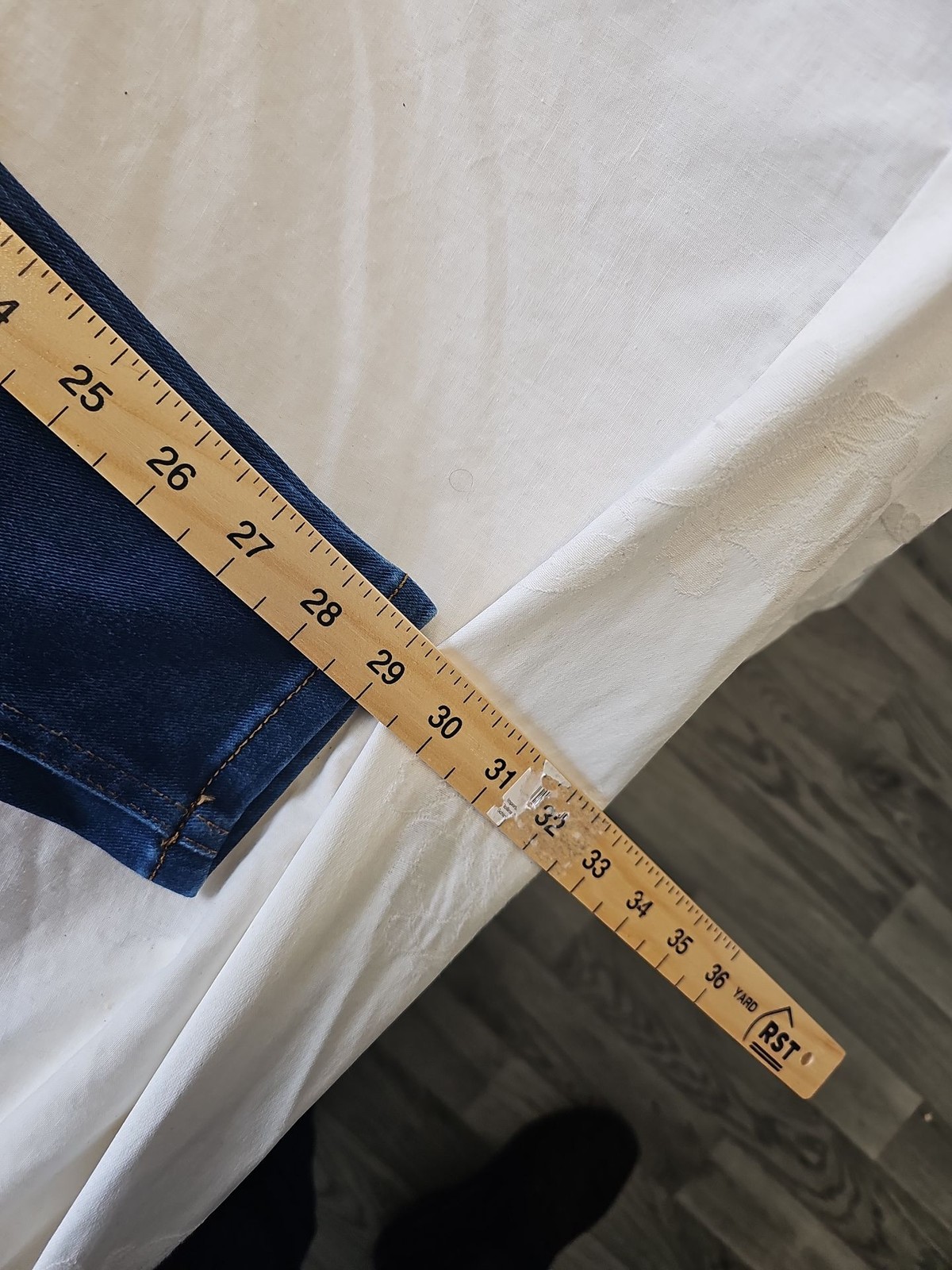 F&F Women's Dark Wash Skinny Jeggings - UK 10 B463 image 6