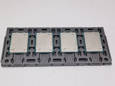 Lot of 4 Intel Xeon Gold 6150 2.7 GHz 18 Cores SR37K 24.75 Cache LGA 3647