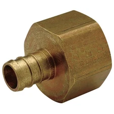 SharkBite UC088LFA Lead-Free Brass Adapter 3/4 in. PEX Barb x 3/4 in. FNPT Dia.