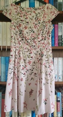 Orsay Sommer-Kleid 40 rosé-buntes Blumenmuster Stretch Topzustand