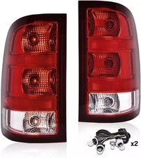 Tail Lights 2007-2013 GMC Sierra 1500 2500 HD 3500 HD 25958484 GM2800208 Driver