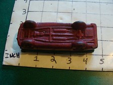 Vintage Truck car sample, mold or something: car bottom, red