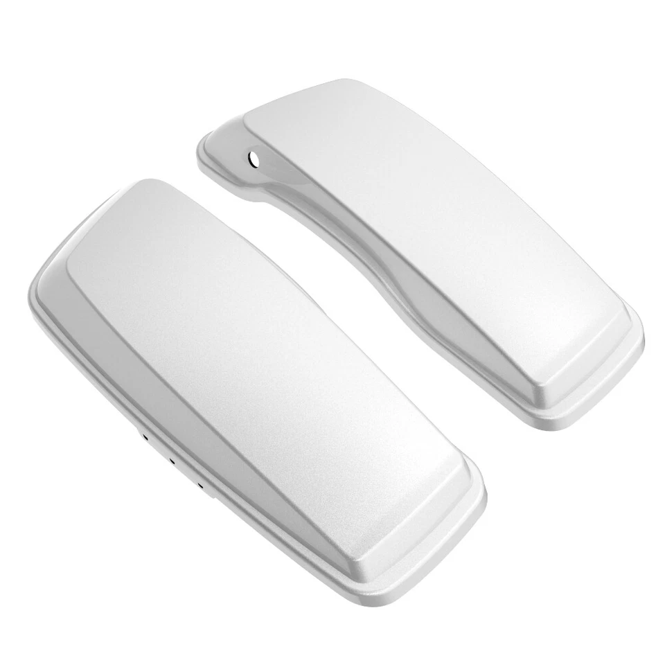 Capa de alforje Advanblack branca pérola quente para Harley Davidson Touring 94-13 - Imagem 2 de 4