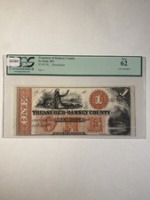 Treasurer Of Ramsey County St. Paul Minnesota $1 18__ Remainder RARE