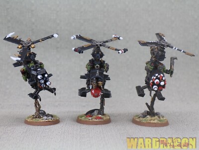 Warhammer 40K WDS painted Orks Deffkoptas r91 | eBay