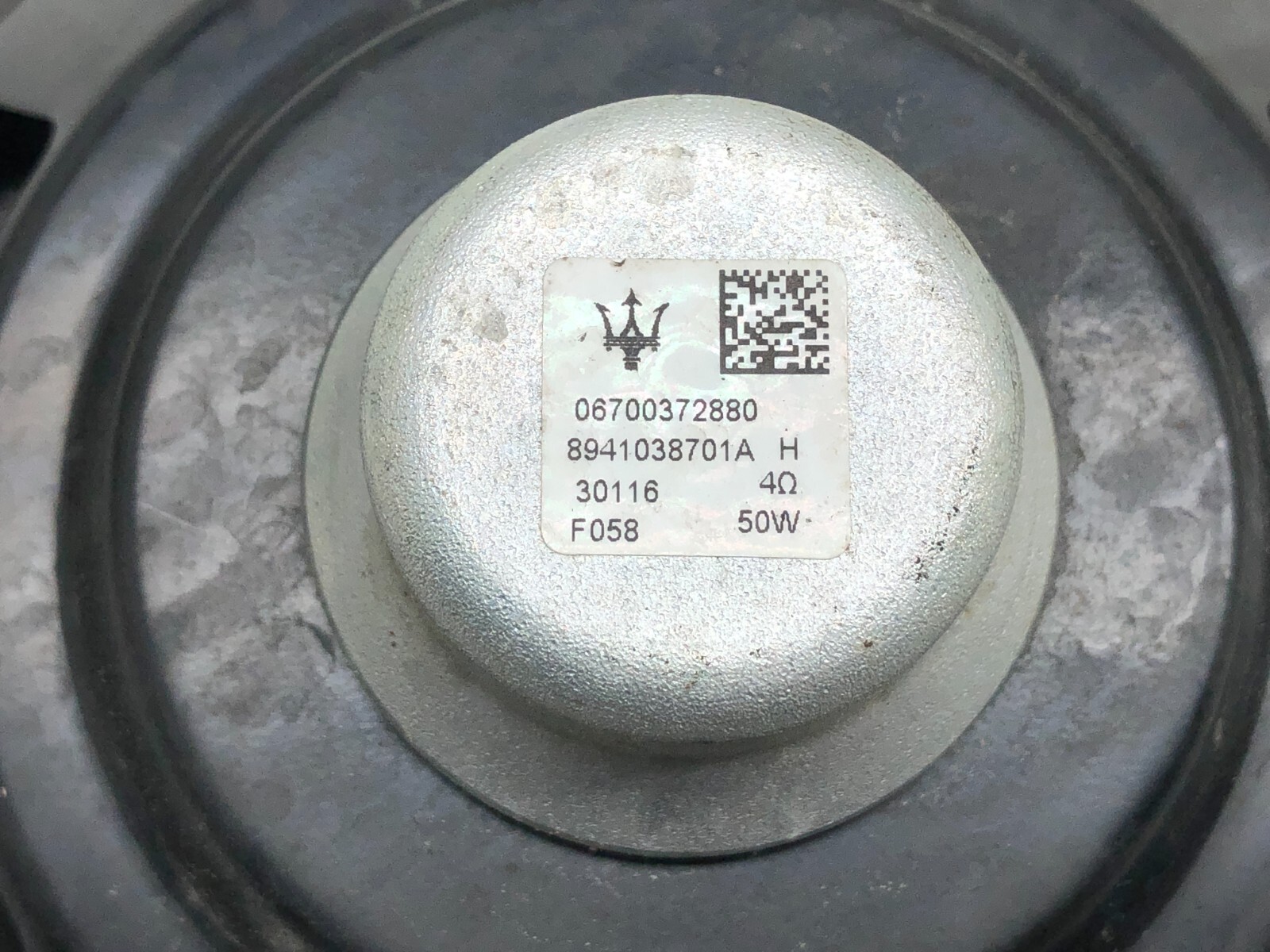 2017-2022 MASERATI LEVANTE DOOR AUDIO SPEAKER OEM.