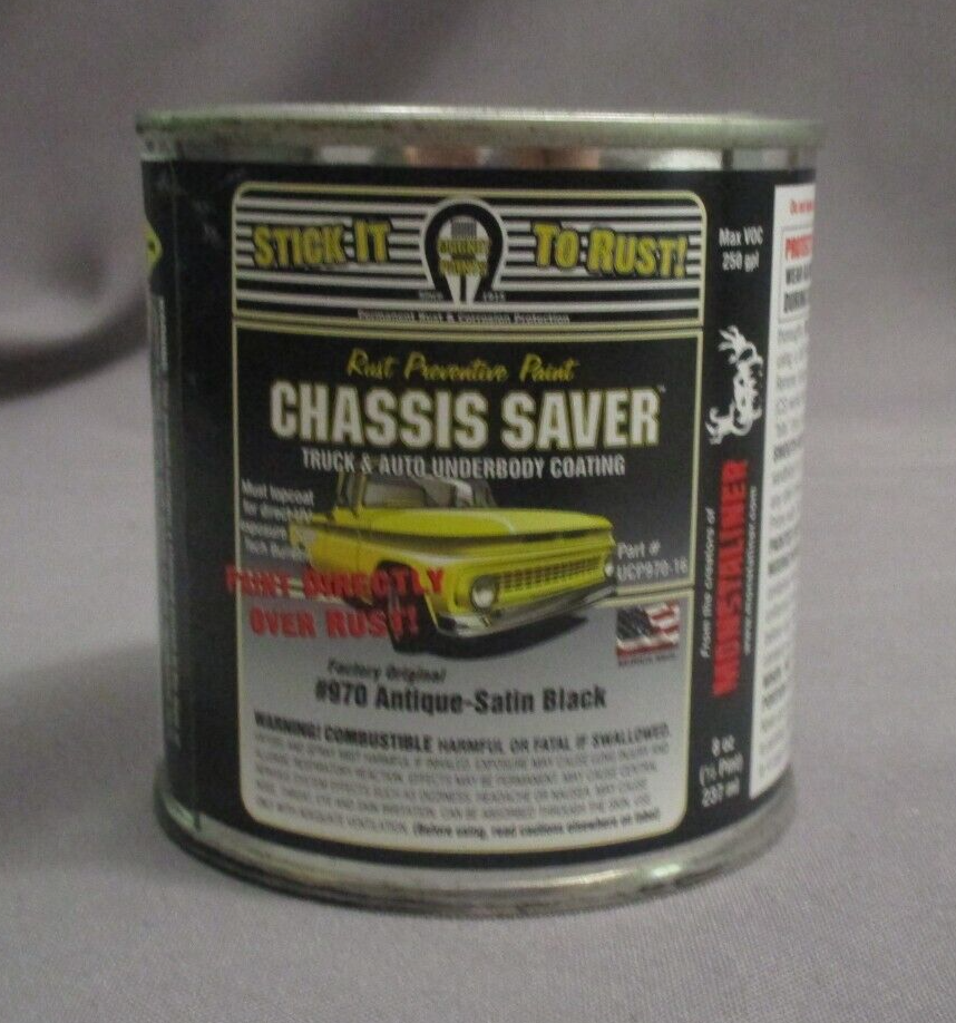Chassis Saver Rust Preventative Paint UCP970-16 Antique Satin Black 8oz 970