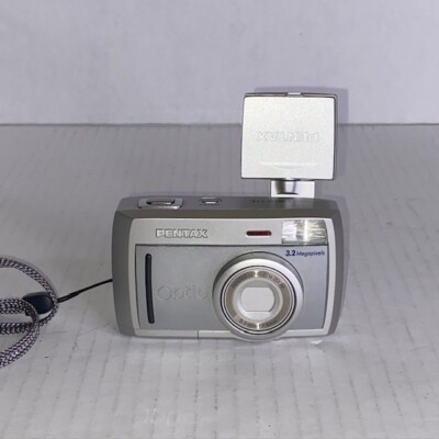 Pentax Optio 33L Vintage Digital Camera 3.2 MP - Tested Working | eBay