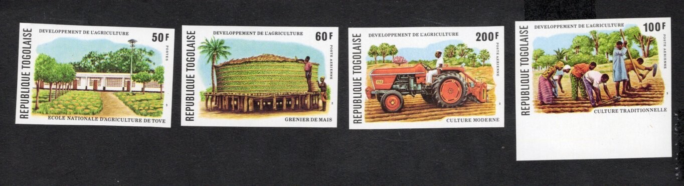 Togo 1977 stamps Mi#1241B-1244B START8%ONLY MNH CV=29$