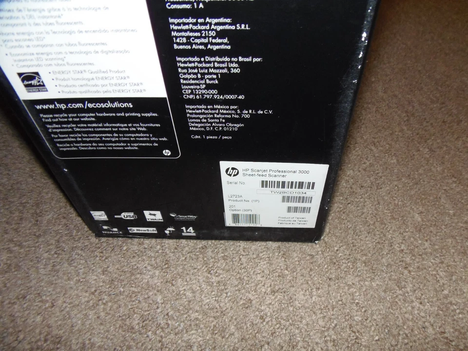 HP ScanJet Professional 3000 Sheetfed Scanner L2723A - Image 2 of 2