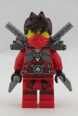 LEGO NINJAGO Minifigure KAI Rebooted Stone Armor njo0186 FREE SHIP
