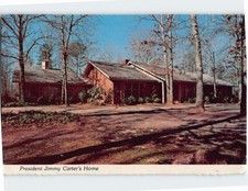 Postcard President Jimmy Carter's Home, Plains, Georgia