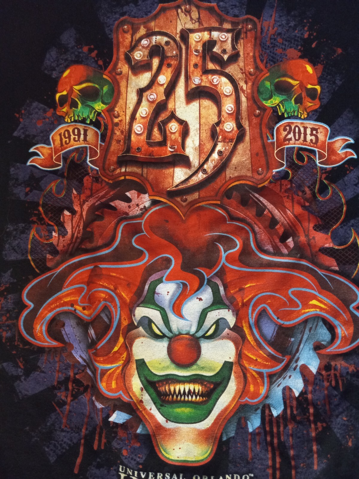 Universal Studios Halloween Horror Nights 2015 TShi… Gem