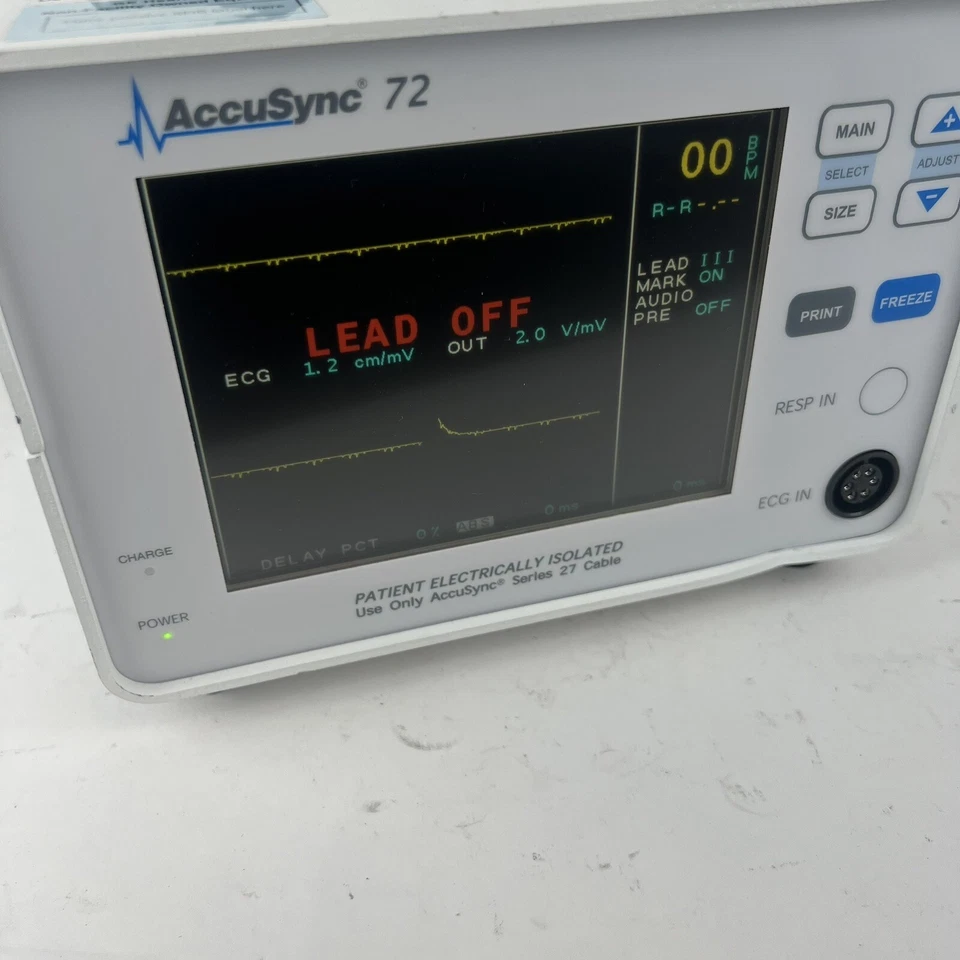 Accusync 71 7100-3P ECG Patient Monitor - Image 3 of 4