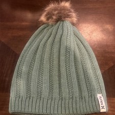Hurley Green Women's Helena Pom Beanie One Size