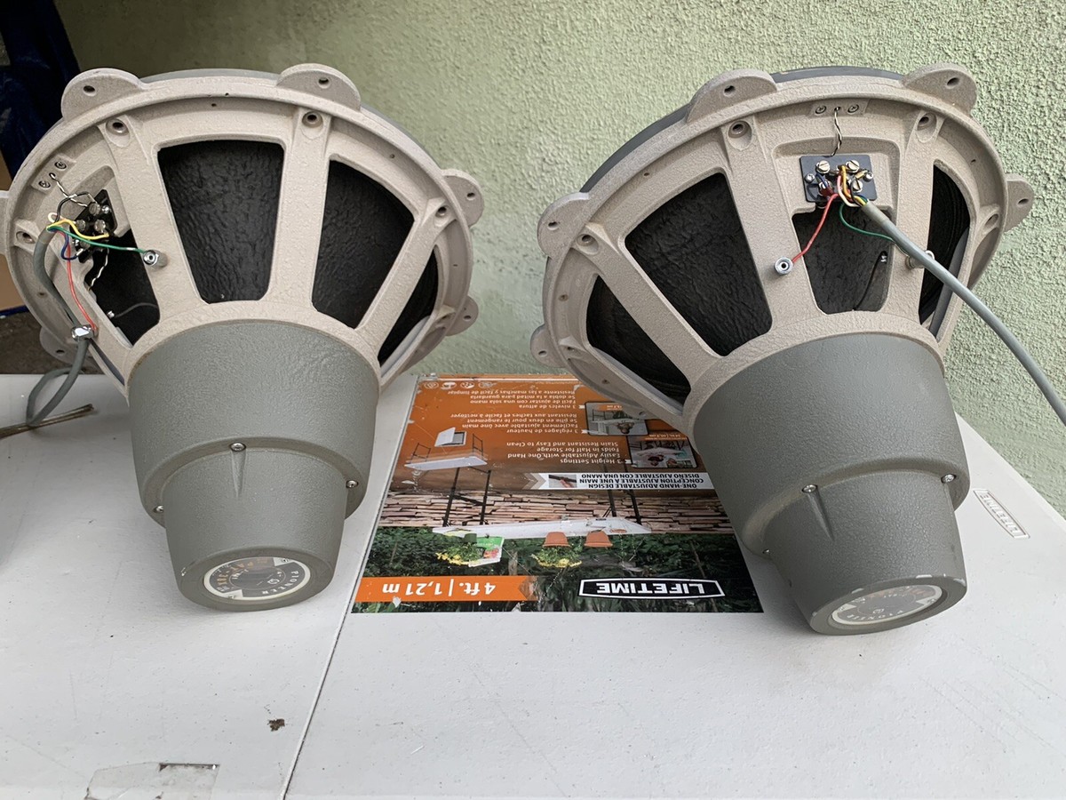 Vintage Pioneer Speakers Pat 38x 15inch 3-way 16-ohm Pair | eBay