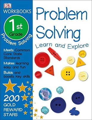 DK WORKBOOKS: PROBLEM SOLVING, FIRST GRADE **BRAND NEW**