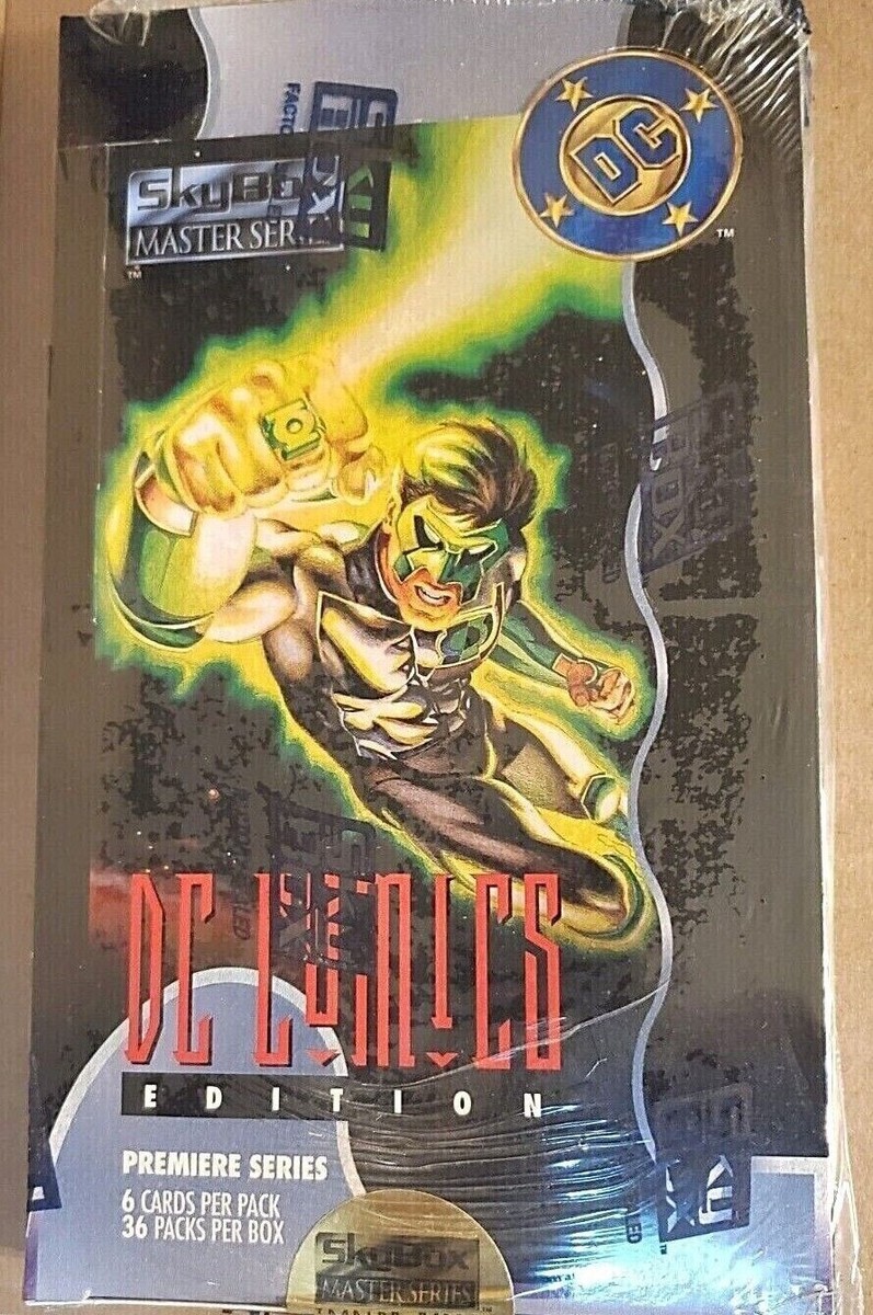 DC Comics Edition トレーディングカード 1994年製 DC Comics Edition Skybox Master Series 1994 Trading Cards