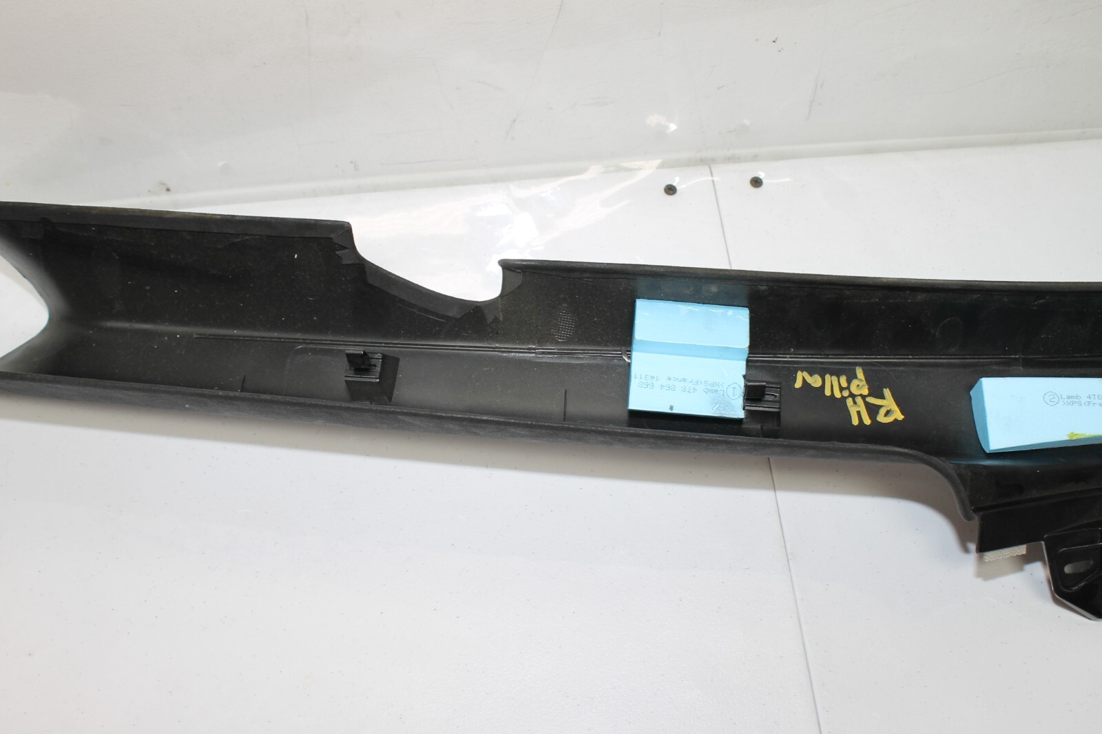 15-20 LAMBORGHINI HURACAN RIGHT RH PASSENGER A PILLAR TRIM ALCANTARA 4T0867234A