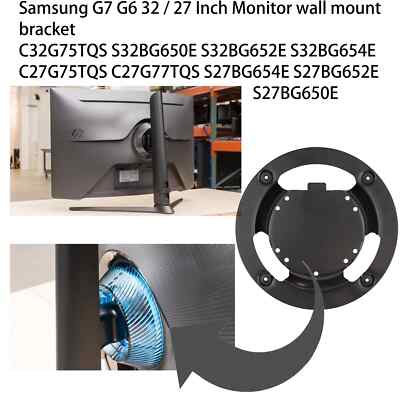 Odyssey G6 G7 Monitor C32G75TQS S32BG650E S32BG652E S32BG654E Wall