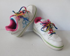 HEELYS ° coole Sneakers mit Rollen Gr. 34 weiß Mädchen Schuhe Sport Rollschuhe